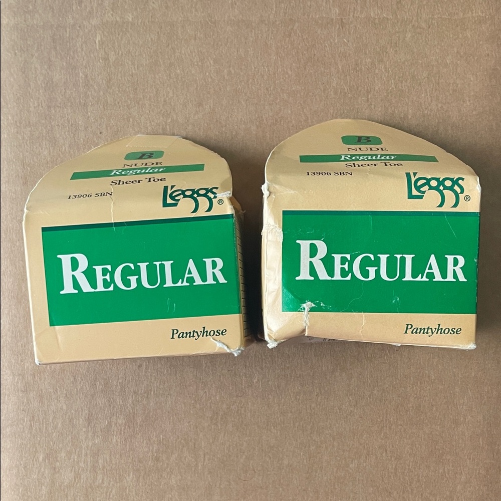 Two pairs of L’eggs regular pantyhose